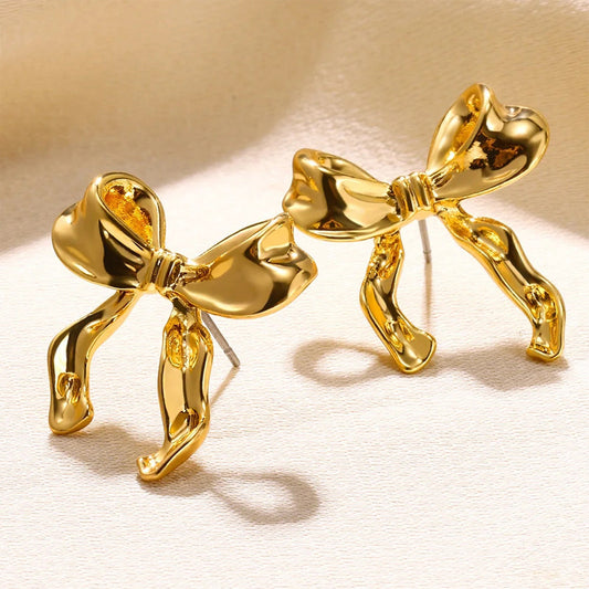 Bow Earrings — OLYMP'D waterproof jewelry