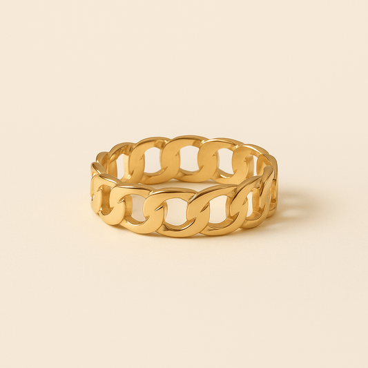 LA Link Ring — OLYMP'D waterproof jewelry