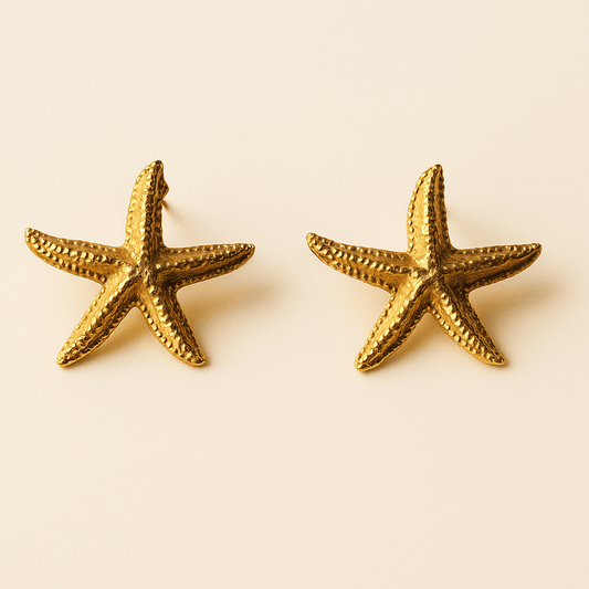 Starfish Earrings — OLYMP'D waterproof jewelry