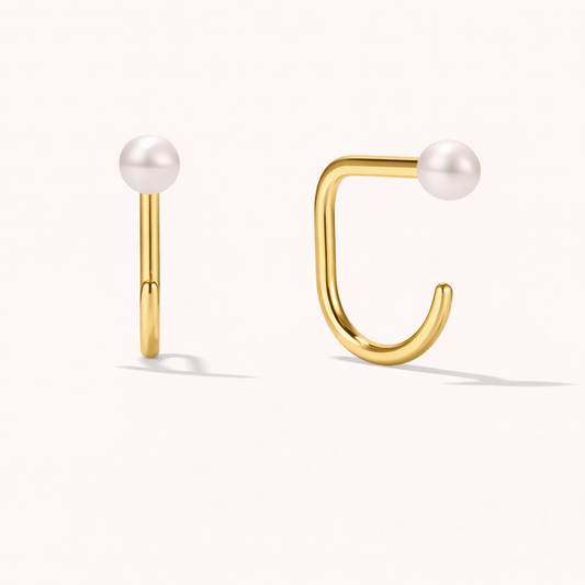 Pearl Comfort Earrings — OLYMP'D waterproof jewelry