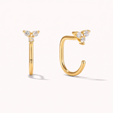 Trinity Star Comfort Earrings