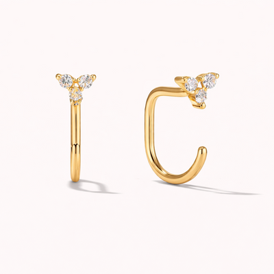 Trinity Star Comfort Earrings