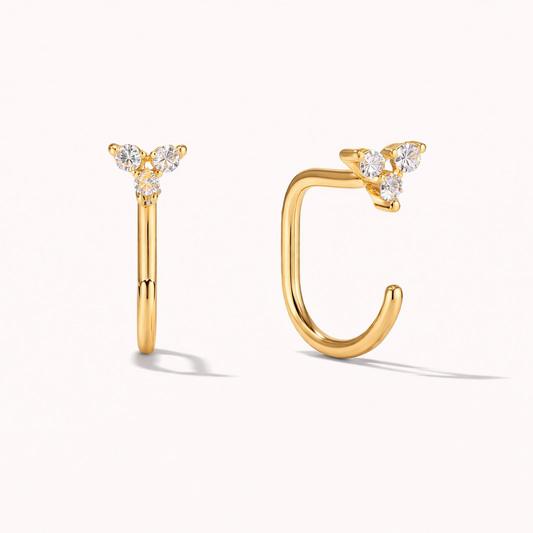 Trinity Star Comfort Earrings — OLYMP'D waterproof jewelry