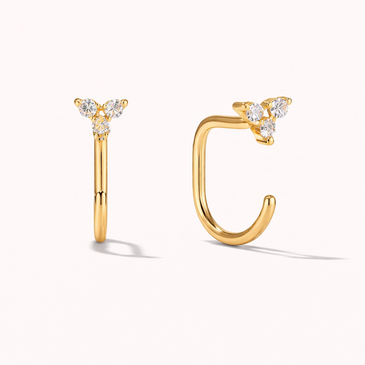 Trinity Star Comfort Earrings