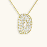 Bubble Initial Necklace