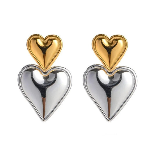Mixie Heart Earrings — OLYMP'D waterproof jewelry