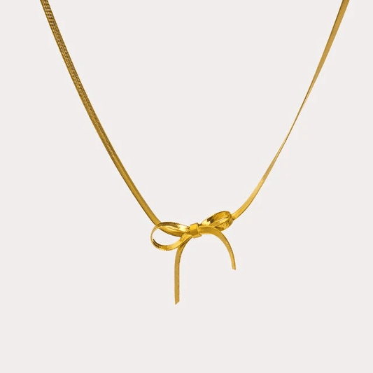 Carol Bow Necklace — OLYMP'D waterproof jewelry
