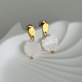 Scallop Earrings