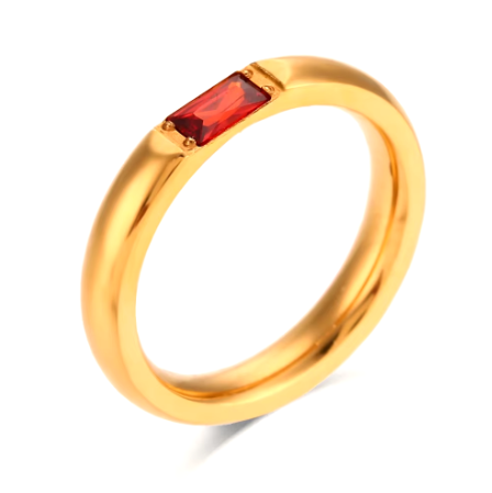 Treasure Birthstone Ring — OLYMP'D waterproof jewelry