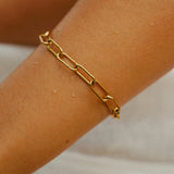 Chunky Paperclip Bracelet