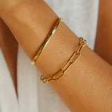 Chunky Paperclip Bracelet