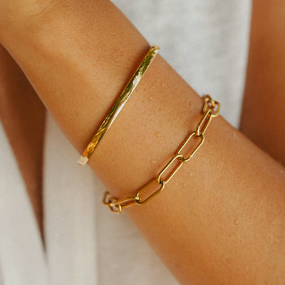 Chunky Paperclip Bracelet