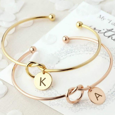 Infinity Bangle Bracelet.