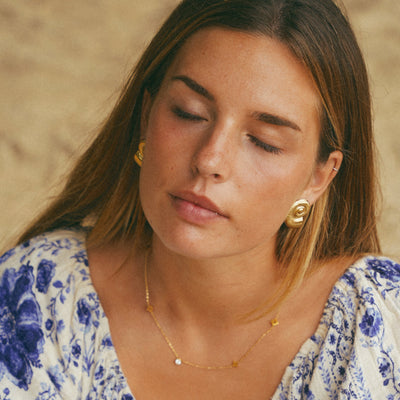 Chunky Shell Earrings